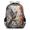 Black, variant on Christmas Candy Cane Travel Backpack for Adults, Multi-Functional Casual Daypack with Adjustable Shoulder Straps, Green Laptop Bag for Work Outdoor