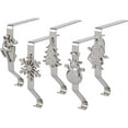 thumbnail image 4 of For Christmas decoration Suitable for fireplace Christmas stocking hook set Santa Claus stocking rack Christmas stocking hook, 4 of 5