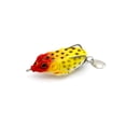 thumbnail image 3 of Cebos LIXADA - Kit de 5 señuelos de pesca blandos, cebos de pesca de rana biónica, señuelos flotantes realistas, cebo artificial con anzuelo, aparejos de pesca, 2.2 in 0.4 oz / pc Lixada Cebos, 3 of 7
