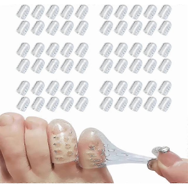 Silicone Anti-friction Toe Protector, Gel Toe Protectors Breathable Toe Covers, Little Toe Protectors Caps Guards For Men Women