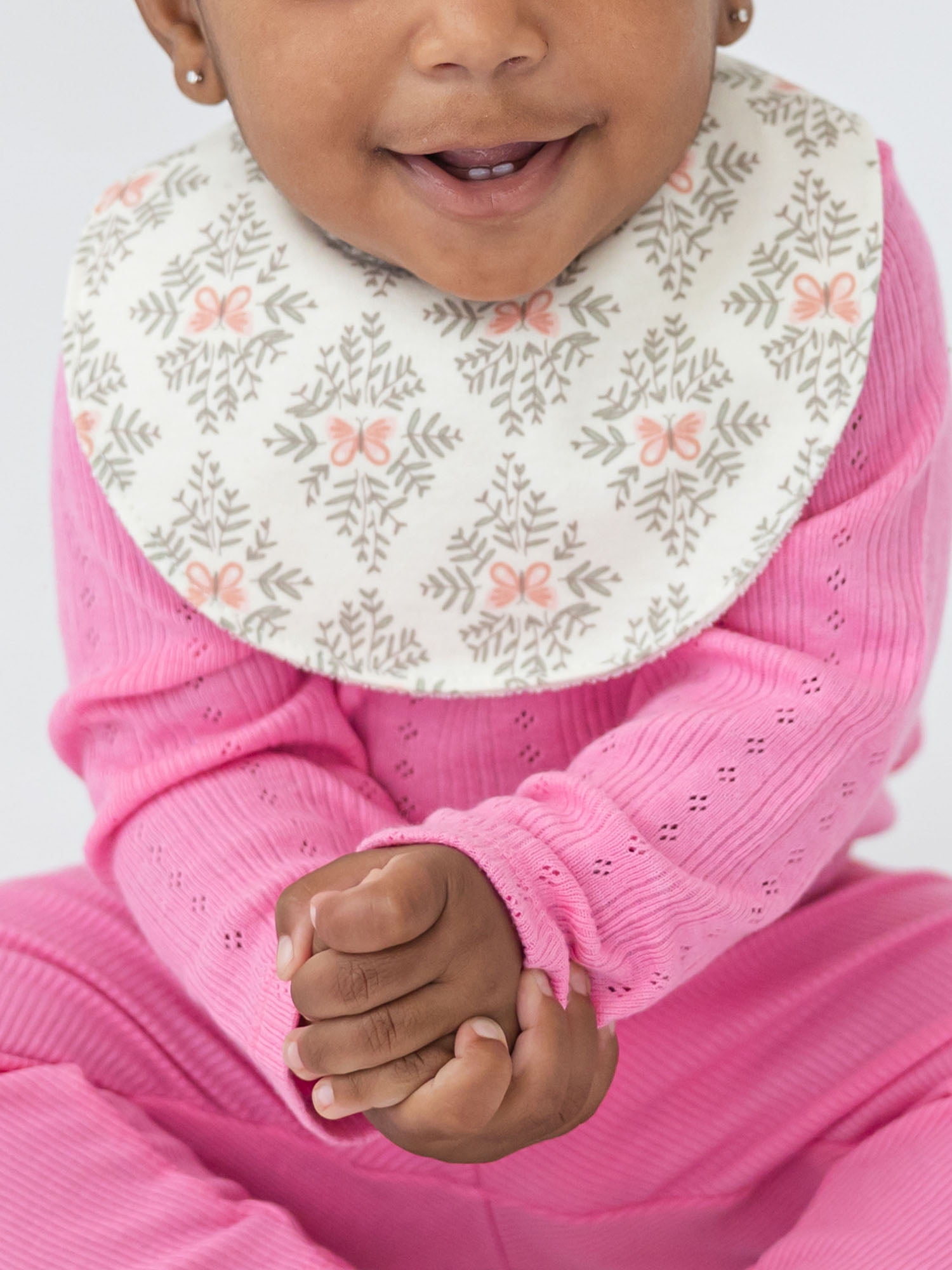Neat Solutions 5 Pack Girl Newborn Bib