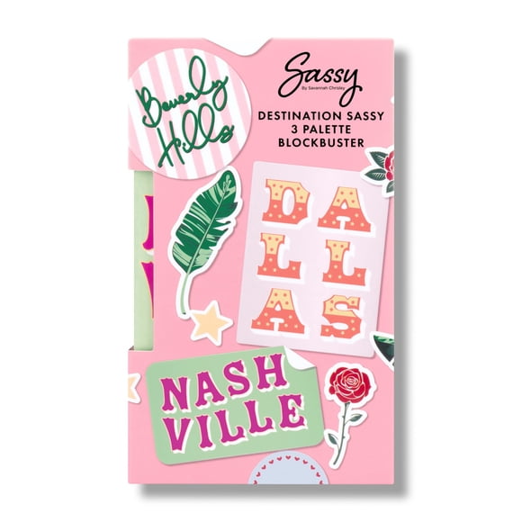 Kit de Maquillaje Sassy por Savannah Chrisley Destination Sassy 3 piezas