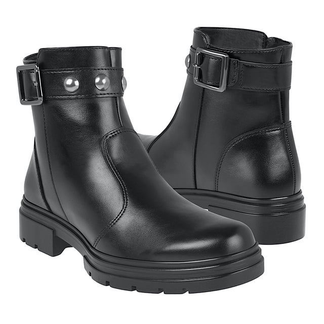 BOTINES GREEN LOVE MUJER 95203 SIMIPIEL NEGRO