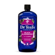 Dr Teals Foaming Bath with Black Elderberry & Vitamin D, 34 fl oz.