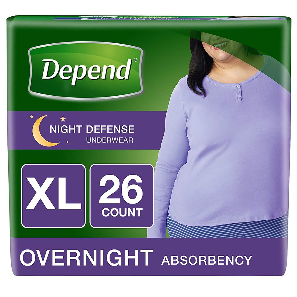 Depend Depend Night Defense Underwear for Women size XLarge 200