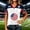Deep Red, variant on 2026 New USA Soccer Jersey T-Shirt, United States Jersey Soccer, Women's V-Neck Short Sleeve Fan Shirt Sweat Resistant Football Training Shirts for Adult(White, L)