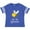 Football Blue and White, variant on I'm the Queen- Cute Queen Bee Boys or Girls Toddler T-Shirt