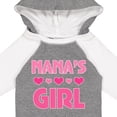 thumbnail image 4 of Inktastic Nana's Girl Grandchild Girls Long Sleeve Baby Bodysuit, 4 of 5