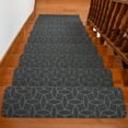 thumbnail image 6 of Wuztai Non Slip Carpet Stair Treads Self Adhesive, Polyester Step Mats for Indoor Outdoor Staircase, Anti-Slip Stair Rug, 6 of 6