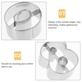 thumbnail image 6 of MLINS 10pcs Number Cookie Cutters Number Shape Biscuits Molds Home Baking Accessories Sugar Diy Molds, 6 of 6