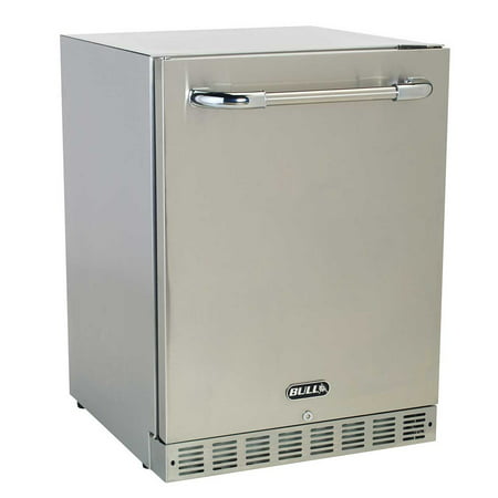 Bull Premium Stainless Steel Outdoor Rated 24 Inch Kitchen Refrigerator