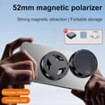 thumbnail image 2 of 2-in-1 Magnetic  & Star Filter Lens, Anti-Glare Magnetic Phone Filter, 52mm Foldable Phone Camera Lens, Dual Optical Effects for Every Travel Scene (2Set), 2 of 7