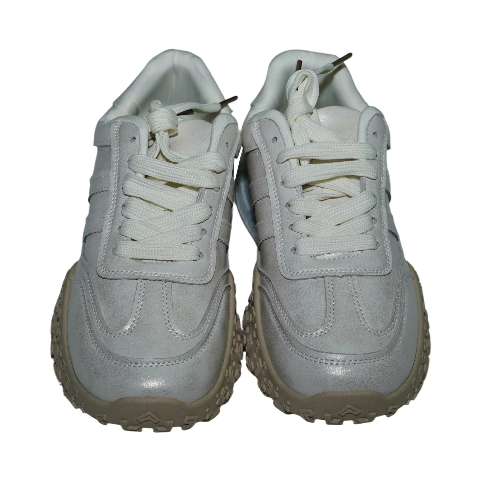 Man Leading a Camel Sneakers for Women Outdoor Hiking Shoes Beige