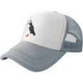 thumbnail image 1 of Puffin Bird Mesh Back Trucker Cap Baseball Cap, 1 of 8