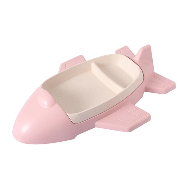 Cuenco de alimentación para bebés y pequeños Sunnimix Placa de servicio Rosado
