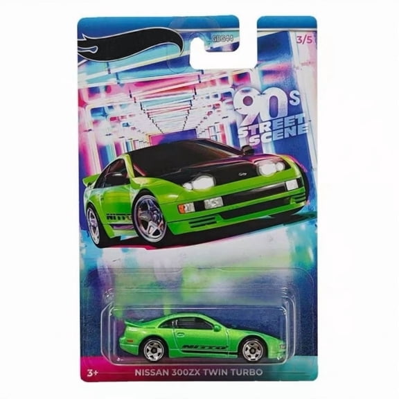 HW 90s Street Scene #3 Nissan 300ZX Twin Turbo GDG44