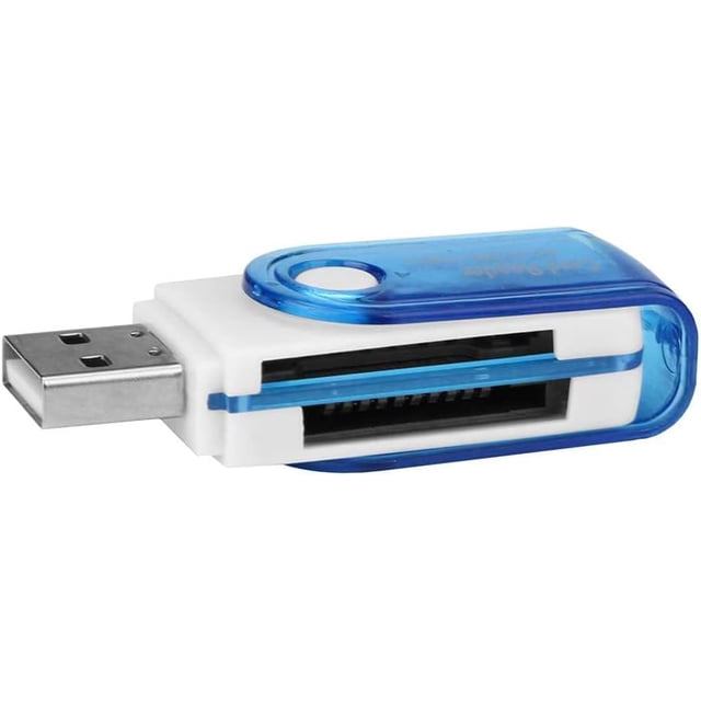 Lector de Tarjetas USB JM 4 en 1 MMC MicroSD TF MICRO SD MS PRO DUO M2