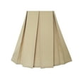 thumbnail image 6 of Girls Dress Khaki Button Back School Uniform Pleated Hem 12, 6 of 7