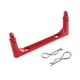 thumbnail image 3 of Pilar de carrocería frontal de metal RC, pieza de repuesto para coche RC de alto rendimiento con tornillos Rojo, 3 of 9