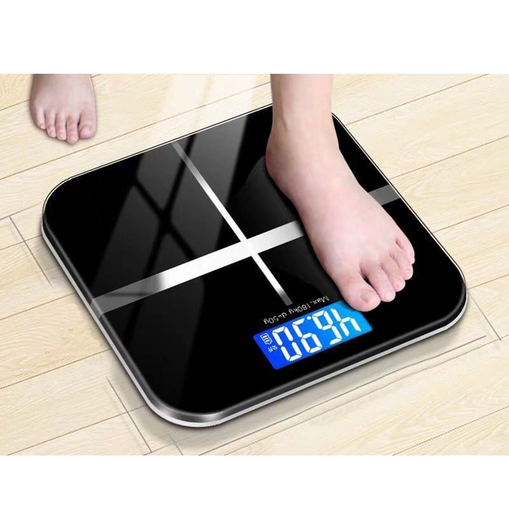 Weight Scale Precise Digital Body Weight Bathroom Scale Tempered Glass