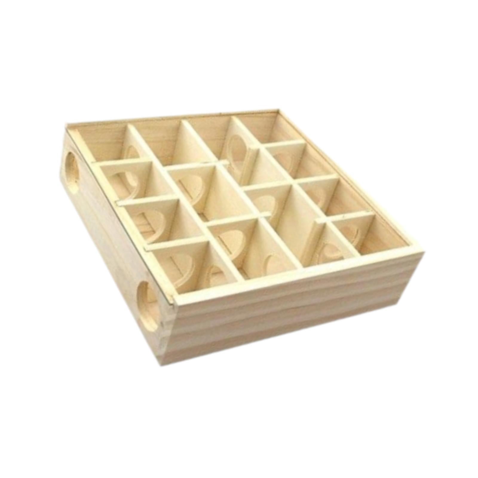 Serenable Maze Tunnel Toy Pet Habitats Sand Box Exploration Multi Chamber Hide Hamster House Playing Hideaway Hut Interactive Playground