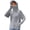 Gray, variant on Women's Ice Silk Sun Protection Jacket with Detachable Brim and Full Face Coverage Featuring Lightweight Breathable Fabric Cuts Army Green One Size