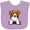 Lavender, variant on Inktastic Beagle Boys or Girls Baby Bib