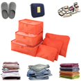 thumbnail image 4 of Ensemble de 6 Sacs de Rangement pour Bagages de Voyage, Valise de Rangement Multicolore, 4 of 5