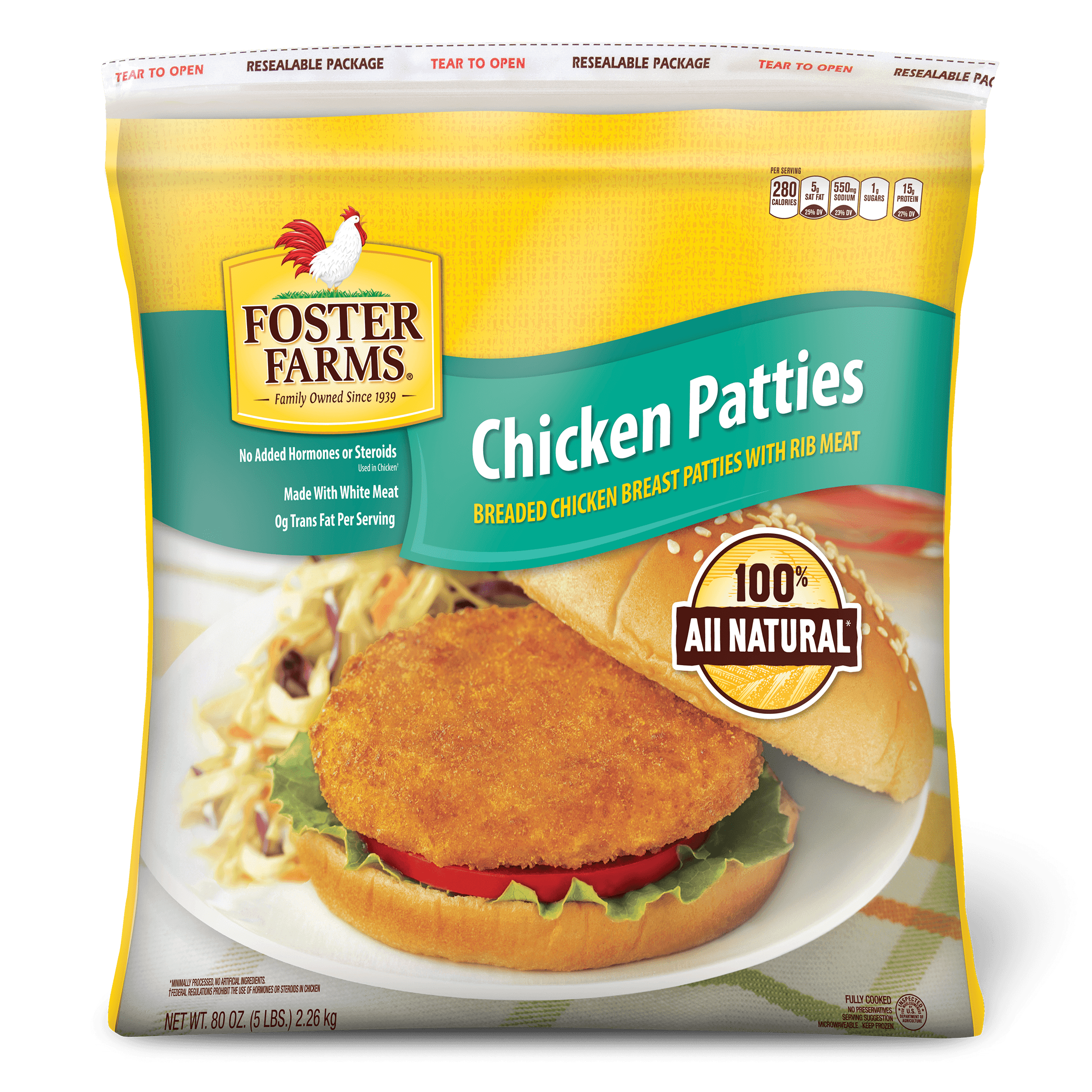 Foster Farms Chicken Patties 28 Oz Walmart Com Walmart Com