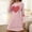 #5Pink, variant on Byworldtasic Womens Valentines Day Nightgown Long Sleeve Crew Neck Love Heart Printed Dresses