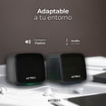 thumbnail image 4 of Bocinas ACTECK ELANT CUBE AS430 Alambrica USB 3.5mm Sonido Estereo 2.0 Negro AC-935265 Acteck AS430, 4 of 5