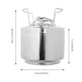 thumbnail image 2 of Mini Ball Lock Keg, 2 Gallon Home Brewing Keg, Stainless Steel Beer Brewing Keg for Brewing Beer, Storing , Beverages, 2 of 7