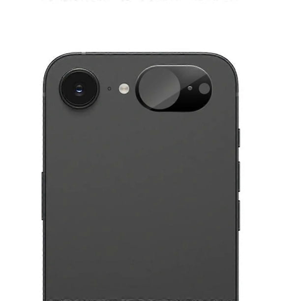 RURIHAI For iPhone 16e Camera Lens Protector 3D Silk Printing High Aluminum-Silicon Glass Lens Film