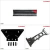 ClickNGo GEN 2 UTV Plow Kit - 66'', Polaris Ranger Crew 900 2012-14 Black / Titanium Gray #KK00000086_11