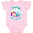 thumbnail image 3 of Inktastic Daddy's Little Mermaid Girls Baby Bodysuit, 3 of 5