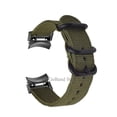 thumbnail image 3 of No Gaps Nylon Strap for Samsung Galaxy Watch 6 5 4 40mm 44mm Classic 43mm 47mm Band, 3 of 8
