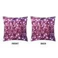thumbnail image 2 of Throw Pillow Cover 18 X 18 Inch Glitter Sparkles Shimmer Decorative Cushion Cover For Sofa Chair Couch Bedroom Living Room, 2 of 7