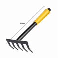 thumbnail image 2 of Hand Rake Ening -tooth Rake H Pot Loosening Removal Thick Root Tooth Rake, 2 of 5