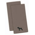 thumbnail image 1 of Carolines Treasures BB3473GYTWE Giant Schnauzer Gray Embroidered Kitchen Towel - Set of 2, 1 of 1