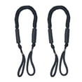 thumbnail image 1 of Labymos 2Pcs 3.5-5.5ft Bungee Dock Line Mooring Stretch Rope Quick Docking for Boat (Black), 1 of 7