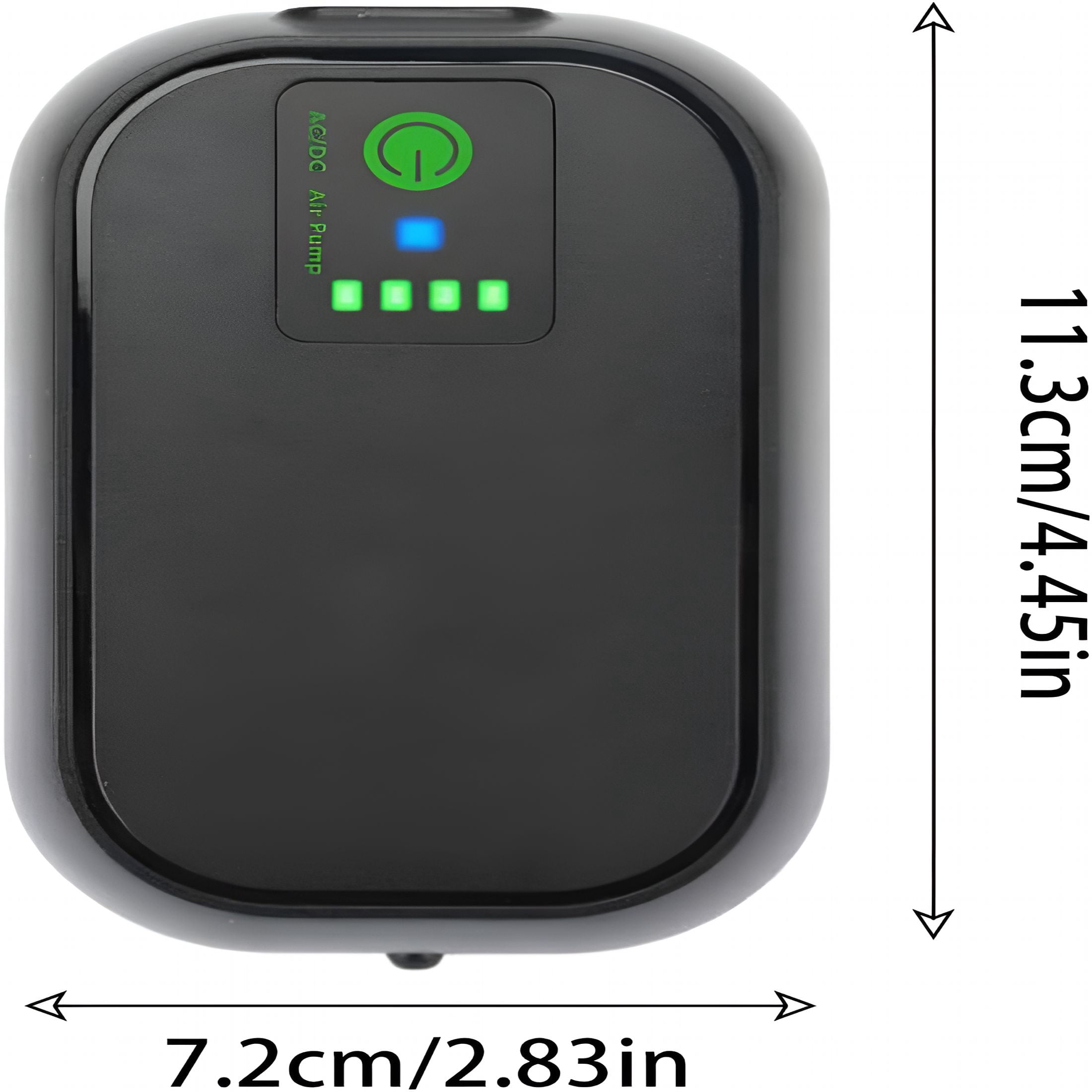 CURYMAY Rechargeable Bait Aerator with 2000Mah Battery for Live Bait,Portable Aquarium Air Pump