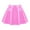 Pink, variant on Women's Glossy PVC Leather Flared Skirt Pole Dance Holographic Zipper Pleated Mini Skirts Raves Clubwear Pink M