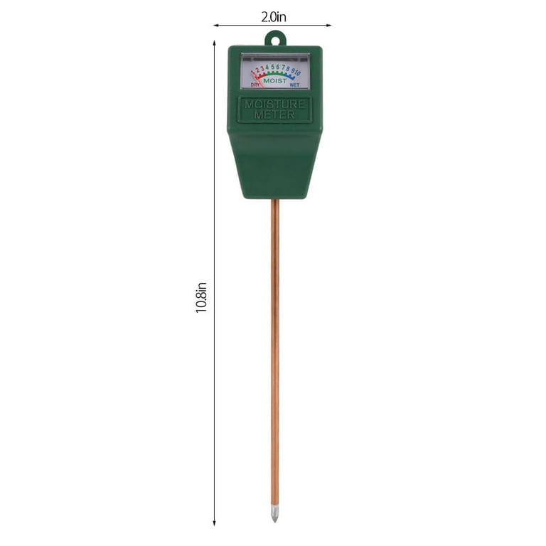 THREN Soil Plant Moisture Meter, Soil Moisture pH Light Meter, Water Sensor  for House Indoor Outdoor Plants, Test Kit for Garden Soil(No Battery