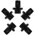 thumbnail image 1 of OULII Ensemble de 5 Écrous Noirs pour Pneus de Remorque Écrous de Roue en Acier Installation Facile, 1 of 8