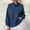 Navy, variant on NominalSnug Women's Cowl Neck Sweatshirt Lightfleece Lined Loose Fit Pullover Top with Pocket