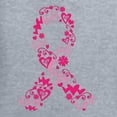 thumbnail image 6 of Wild Bobby Breast Cancer Ribbon Love Hope USA Flag Sleeve Breast Cancer Awareness Women Graphic Long Sleeve T-Shirt, Heather Grey, XX-Large, 6 of 6