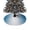 Blue, variant on Teal Ombre Christmas Tree Skirt 36 Inches Large Christmas Skirt Tree, Teal Green White Gradient Abstract Modern Minimalism Art Tree Skirt Christmas Decorations for Fireplace Party Indoor Outdoor