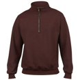 thumbnail image 1 of Gildan - Sudadera top con cremallera 1/4 Modelo Vintage Adulto (Teja), 1 of 2