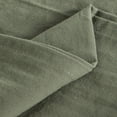 thumbnail image 2 of Flxxie Washed Cotton Pillow Sham Set of 2 Soft Handfeeling and Vintage Teature, Queen, Smoke Gray, 2 of 5