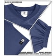 thumbnail image 4 of Exxact Sports Boys Football Practice Jersey - Pro-Style, Lightweight & Breathable Mesh Youth Football Jersey for Kids (Navy, Youth Small / Medium), 4 of 7
